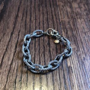 J.Crew Pave Link Bracelet